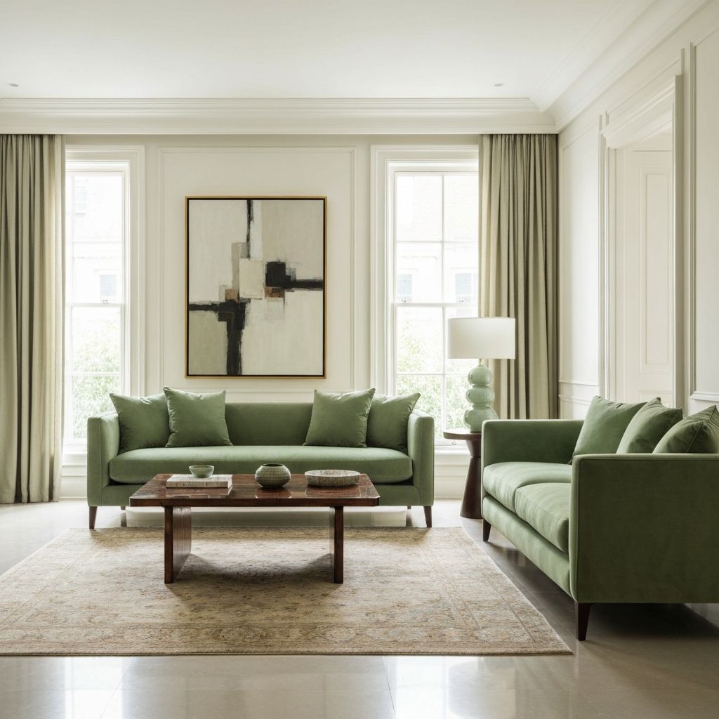 Sophisticated bedroom interior